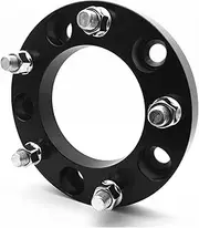 Forged Aluminum Wheel Spacers 5x139.7 CB 108mm Flange Adapters Compatible For Suzuki Jimny Sorento Auto Accessoris 2 Pieces(1 Pair)(Black spacers 50mm)