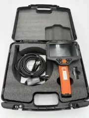 Daxiongmao Dual Lens Endoscope Camera with Light, 5" IPS Screen Borescope,1080P