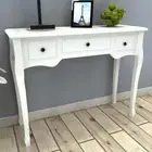 Dressing Console Table Dining Room Hallway Display Storage With Three Drawers
