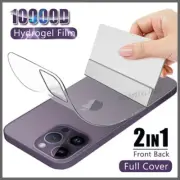 HYDROGEL Screen Protector For Apple iPhone 16 15 14 13 12 Pro XS Max XR 11 Plus