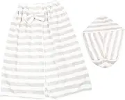 FOMIYES Set Bath Skirt Bath Hat Towel Shower Hat Robe Coffee Universal Bathing Set for Homes