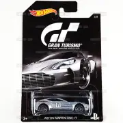 2016 Hot Wheels- ASTON MARTIN ONE-77 #6 silver- Gran Turismo - 1:64 Mattel DJL18