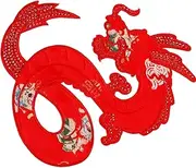 LOLIPPYY Dragon Shaped Clothes Repair Patch DIY Clothing Applique Decor for Clothing Bags and Accessories Elegant and Durable Sewing Supplies for Mending and Decoration