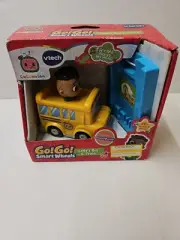 VTech CoComelon Go! Go! Smart Wheels Cody's Bus and Track