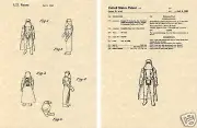 HOTH STORM TROOPER US PATENT Art Print READY TO FRAME!!!! George Lucas Star Wars