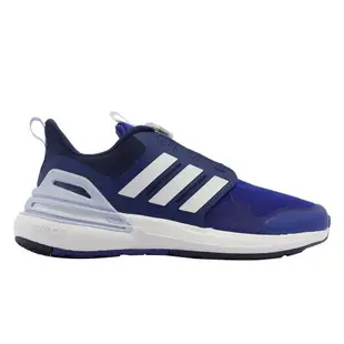 adidas 運動鞋 RapidaSport BOA K 中大童 女鞋 小朋友 寶藍 白 旋鈕 愛迪達 HP2764