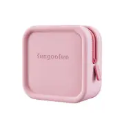 Girls Mini Cosmetic Bag, Portable Travel Storage Bag, Waterproof Wash Bag (Pink)