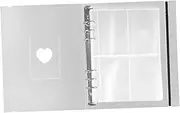 1 Set Loose Leaf Card Book Sticky Notes Pages for Photo Album Photo Clear Pages Photo Holders Photo Album Page Binders Loose-Leaf Photo Pages Binder Pockets Replace Pp A5 Sticker