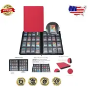 16-Pocket Card Collection Binder with Archival Materials - Compact & Stylish