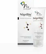 NIGRIFIX Nigrilite Cream 10GM for Body Hyperpigmentation, Unscented, Natural, Plant-Based, Fragrance Free, Adults, Unisex Adult