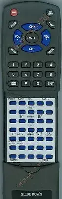 Replacement Remote for JENSEN REMVRCC, VR209, VR182G3, JRV210