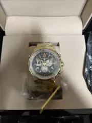 Chase Durer New Old Stock Swiss Movement Watch Gold Tone