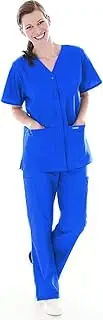 [Landau] Classic Fit Scrub Pant PP8320R Medium Nautical Blue