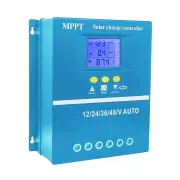 60A/70A/80A/90A/100A Solar Charger Controller 12V 24V 36V 48V Solar Panel Battery Intelligent Regulator for Lead-acid/Li