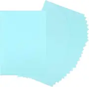 sourcing map 24 Sheets Light Blue Cardstock Printer Paper 8.5" x 11" A4 Thick Paper Sheet 250gsm/170lb Bulk Card Stock for Printer DIY Scrapbook Menus Cards Invitations and Crafts