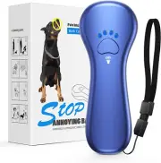 2-in-1 Anti Barking Device Ultrasonic for Dog Pet Training USB Charging