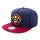 【Mitchell & Ness】NBA TEAM 2 TONE 2.0 Snapback NBA 經典平帽沿 金塊 深藍(Snapback 經典平帽沿 棒球帽)