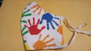1 New Adult Handmade 3 Layer Face Mask ,100% Cotton Washable