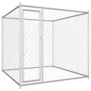 Dog Kennel Outdoor Pet Cage Crate Fence Run Play Pen House Large 193x193x185cm