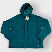 New Patagonia Men's Isthmus Utility Jacket Nylon Borealis Green Sz XL MSRP $189
