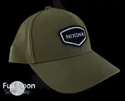 New Nixon Watts Olive Green Mens Snapback Cap Hat