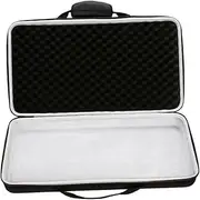 yuksok DJ Controllers Case DJ Equipment Carrying Case Soft Inner Case EVA Controllers Bag with Portable Handle Hard Case Travel Carrying Bag