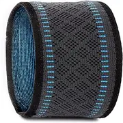 Diabetes Arm Band for Insulin Pod Monitoring Systems - Omnipod Dexcom Freestyle Libre - Protects Insulin Pod During Sports - Replace Adhesive Patches Tape (Blue, S)