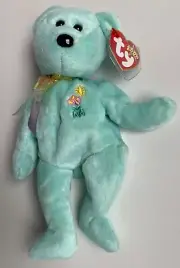 NEW *RARE* TY Beanie Babies Ariel In Memoriam Bear MINT with Tag *ERROR on Tag*
