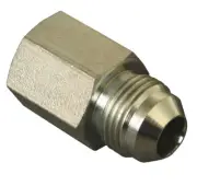 Apache 39036076 Steel Universal Hydraulic Adapter 1/2 Male x 3/8 Female in.