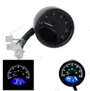 LCD Digital Gauge Universal Motorcycle Odometer Speedometer Tachometer 12000RPM