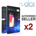 2xFor iPhone 16 15 14 Plus 13 12 11 Pro Max XR Tempered Glass Screen Protector