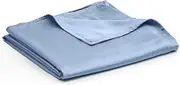 BB BLINBLIN Cooling Duvet Cover for Weighted Blankets (48''x72'') - Blue Print