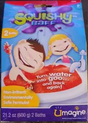 Kids Bath Tub Water Color Goo Squishy Baff 2 Bags Umagine Play UK EXPR05/2015