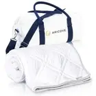 Aricove Cooling Weighted Blanket, 10 lbs, Twin Size for Adults, Luxury Heavy ...