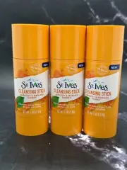 Set Of 3 St Ives Cleansing Stick Apricot & Manuka Honey - 1.59 oz / 45 g Each