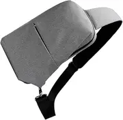 [CATIEBYE] Waterproof Crossbody Bag Travel Bum Bag Slash Proof Lightweight Backpack for Men Sling Sports Sling Backpack