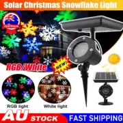 Waterproof Outdoor Christmas Lights Laser Solar Power Star Light Projector AU