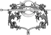 HAQUIL Crescent Moon Bat Hairpin Metal Bat Wings Hair Barrettes Vintage Gothic Hair Clip for Women