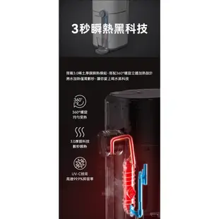 【PHILIPS飛利浦】ADD6910黑/白再加贈ADD550濾芯*1智能雙效UV-C滅菌RO溫熱濾淨瞬熱飲水機十倍蝦幣