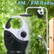 Fm/am Radio Waterproof Music Play Built-in Speaker Fm/am Radio Knob Button