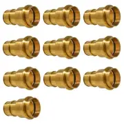 Press Brass 1/2" PEX A Expansion x P Adapter, ProPress Compatible [10 Pack]
