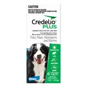 Credelio Plus For Extra Large Dogs 22 to 45 Kg BLUE 6 Pack