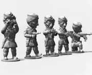 ToonKrieg #18C-1039 German Dismounted Tank Crew