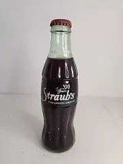 100 Years STRAUB'S fine Grocers Since 1901 Coca-Cola Bottle