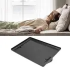 Bedside Shelf For Bed With T Shaped Cable Holes Multipurpose Nightstand Tray EUJ