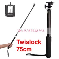 在飛比找蝦皮購物優惠-75 厘米長獨腳架 Twislock 適用於 SJCAM E