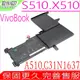 ASUS X510,S510,A510 電池 華碩 B31N1637, X510U,S510UN,X510UA,X510UN,S510UQ, A510UQ,X510UF