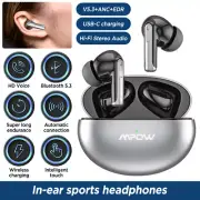 Mpow Mini In Ear Bluetooth Headsets Wireless Active Noise Cancelling Earbuds Mic