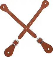 MUSISALY Riding Horse Boot Straps Spur Belts 2pcs Equestrian Boot Straps Quality Craftsmanship