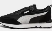 Puma Rider FV Future Vintage Shoe Black 387672-04 Classic Leather Retro Sleek 11